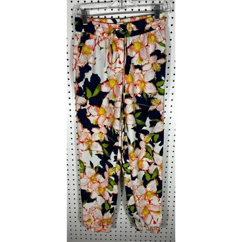 J.Crew floral print pants size 00